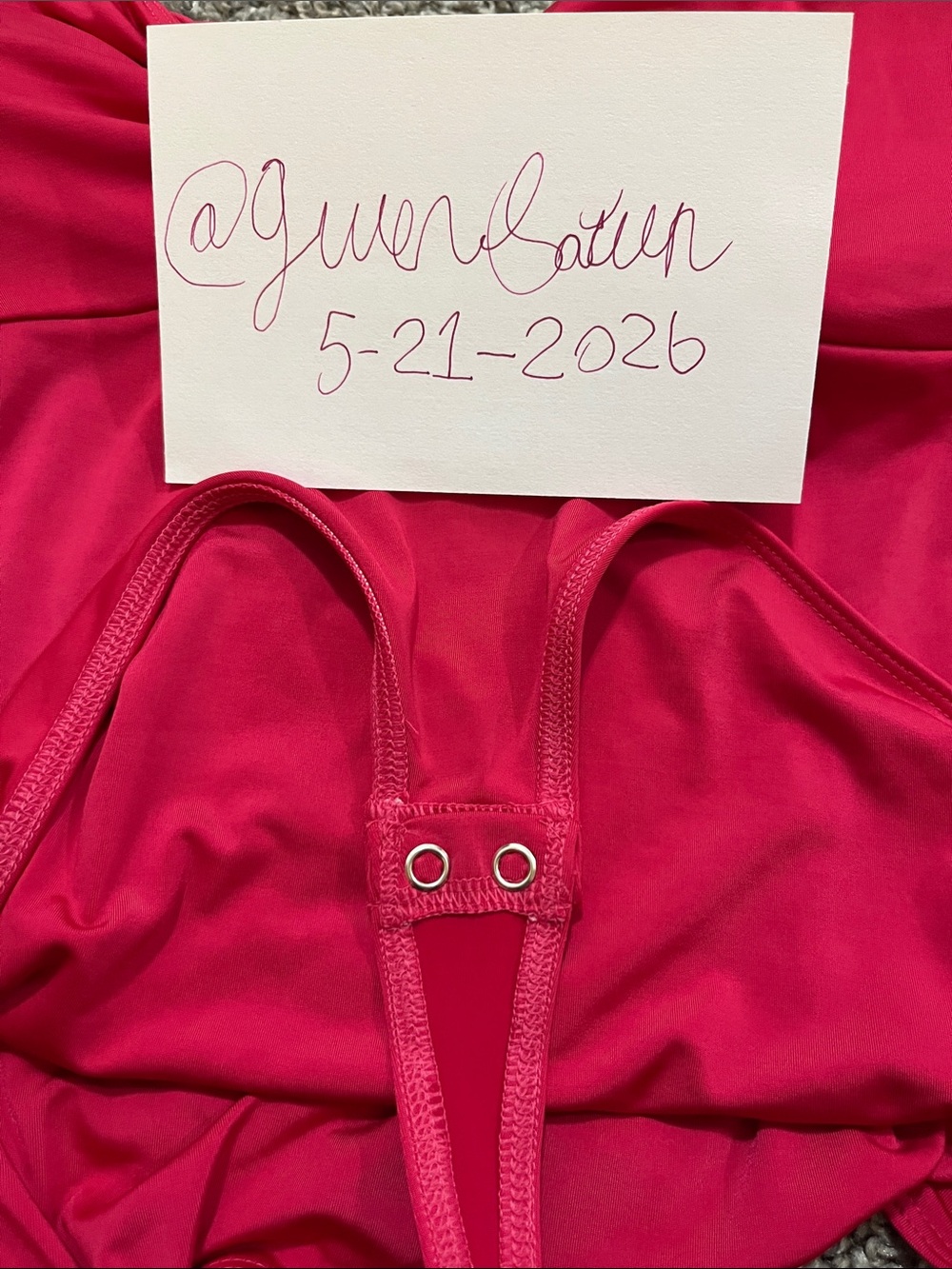 Express Body Contour One Shoulder Bodysuit - Picture 6 of 9